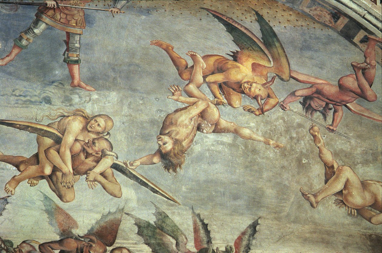 Djevler, fra den siste dommen (detalj) av Luca Signorelli