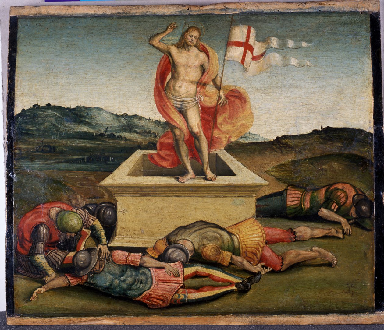 The Resurrection of Christ, ca. 1507 (tempera på poppeltre) av Luca Signorelli