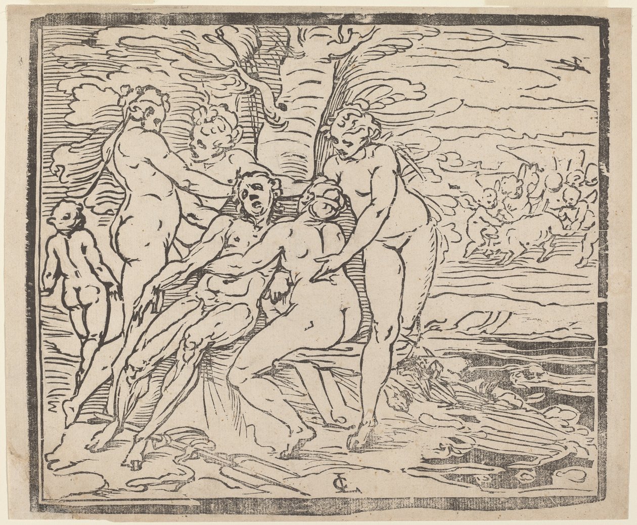 Adonis død av Luca Cambiaso