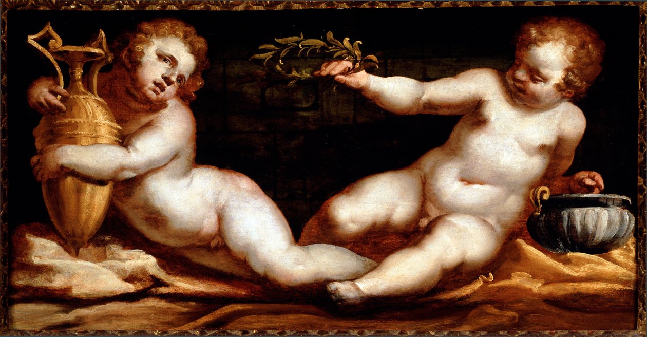 Putti (maleri) av Luca Cambiaso