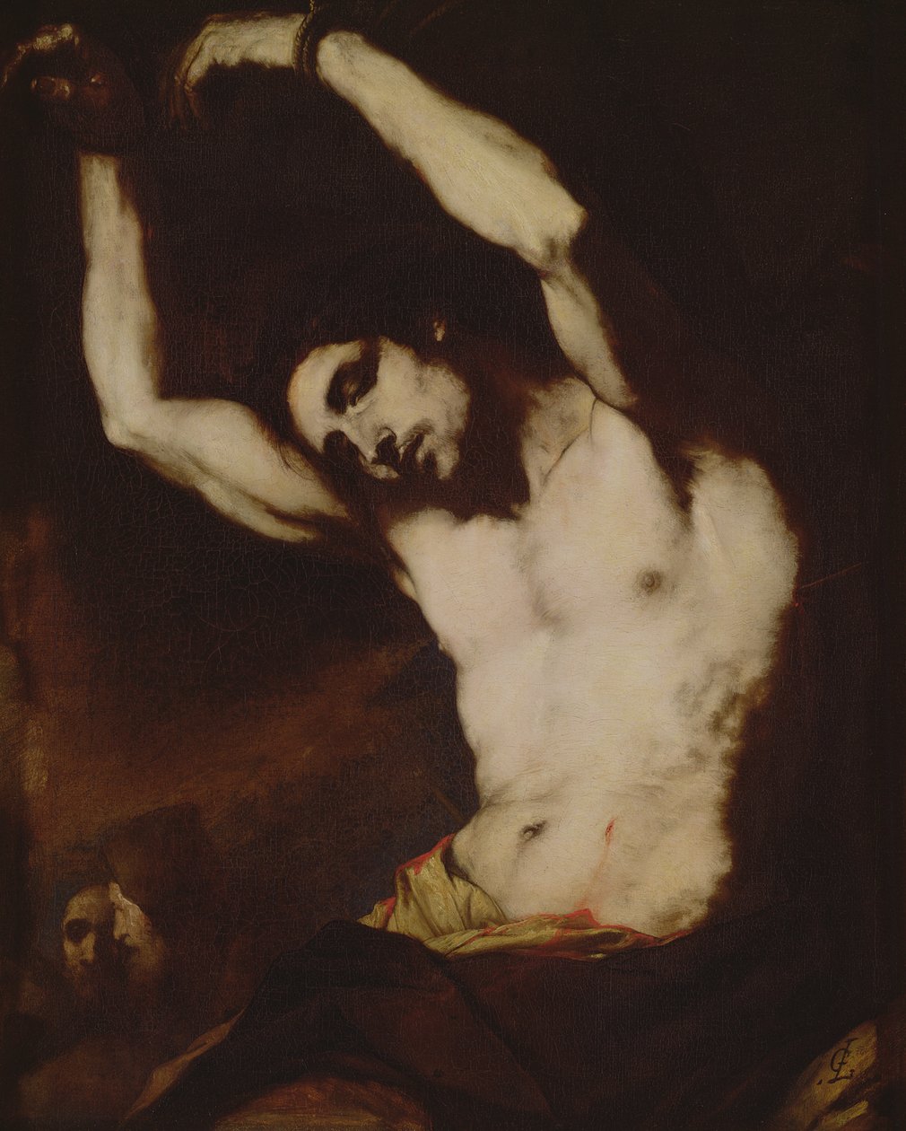 St Sebastian av Luca Giordano
