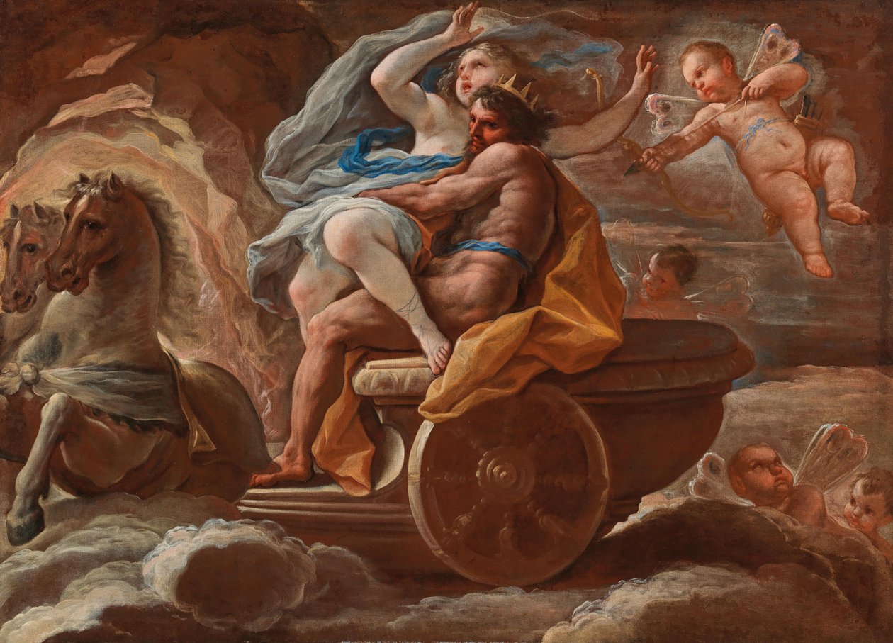Bortføringen av Proserpina, ca 1689. av Luca Giordano