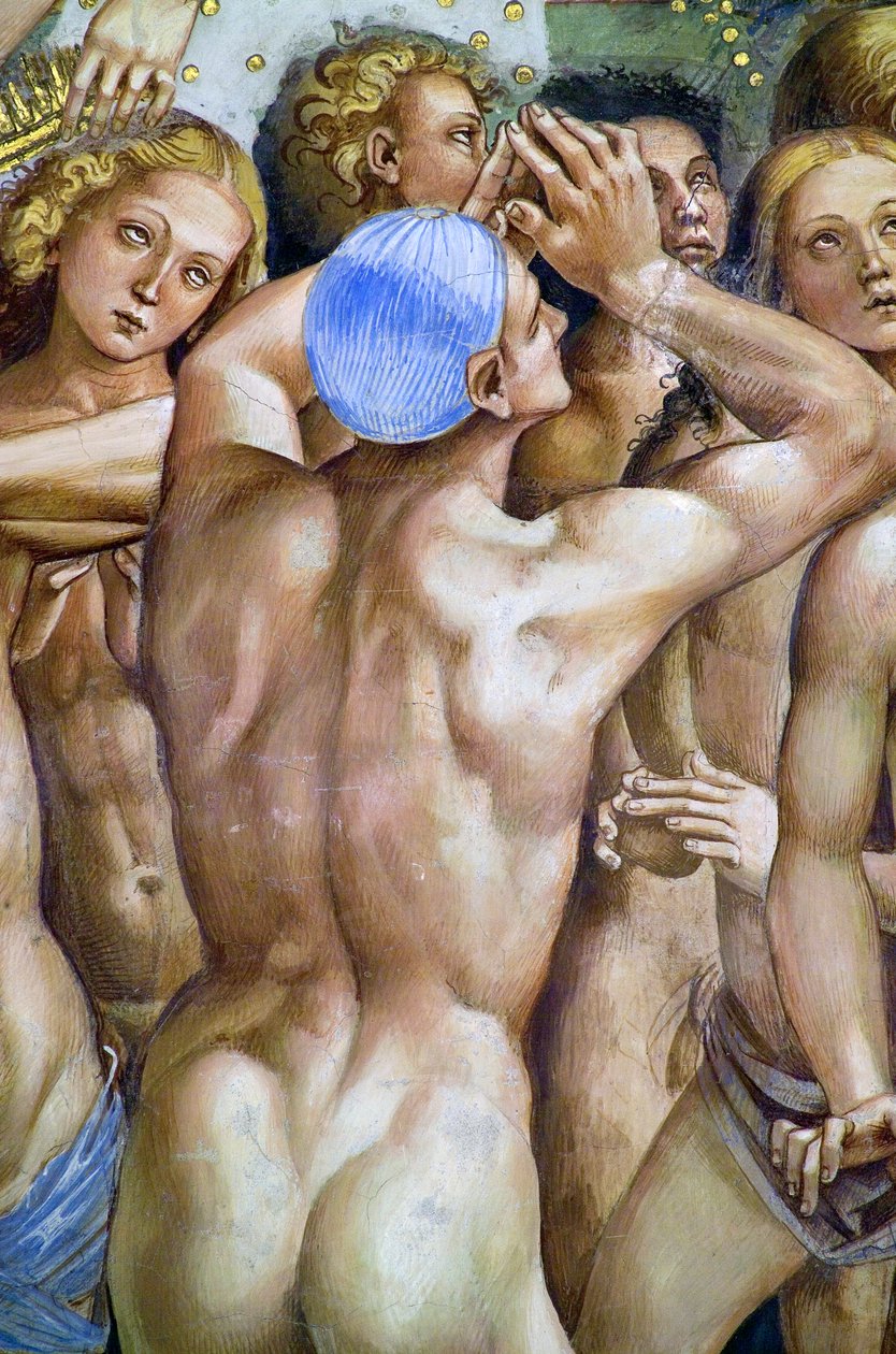 Elect, fra Last Judgment fresco cycle av Luca Signorelli
