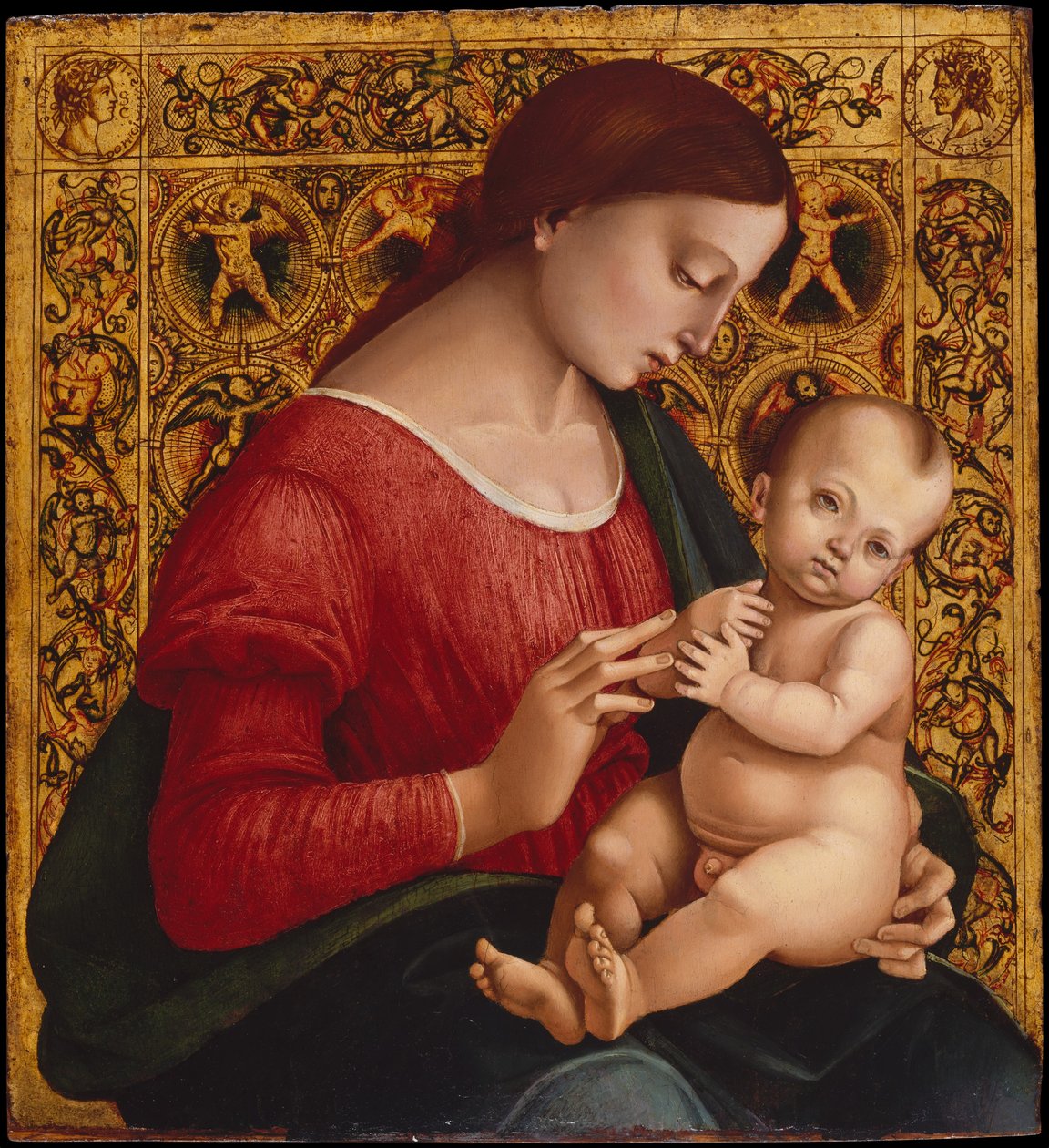 Madonna og barn, ca. 1505-7. av Luca Signorelli