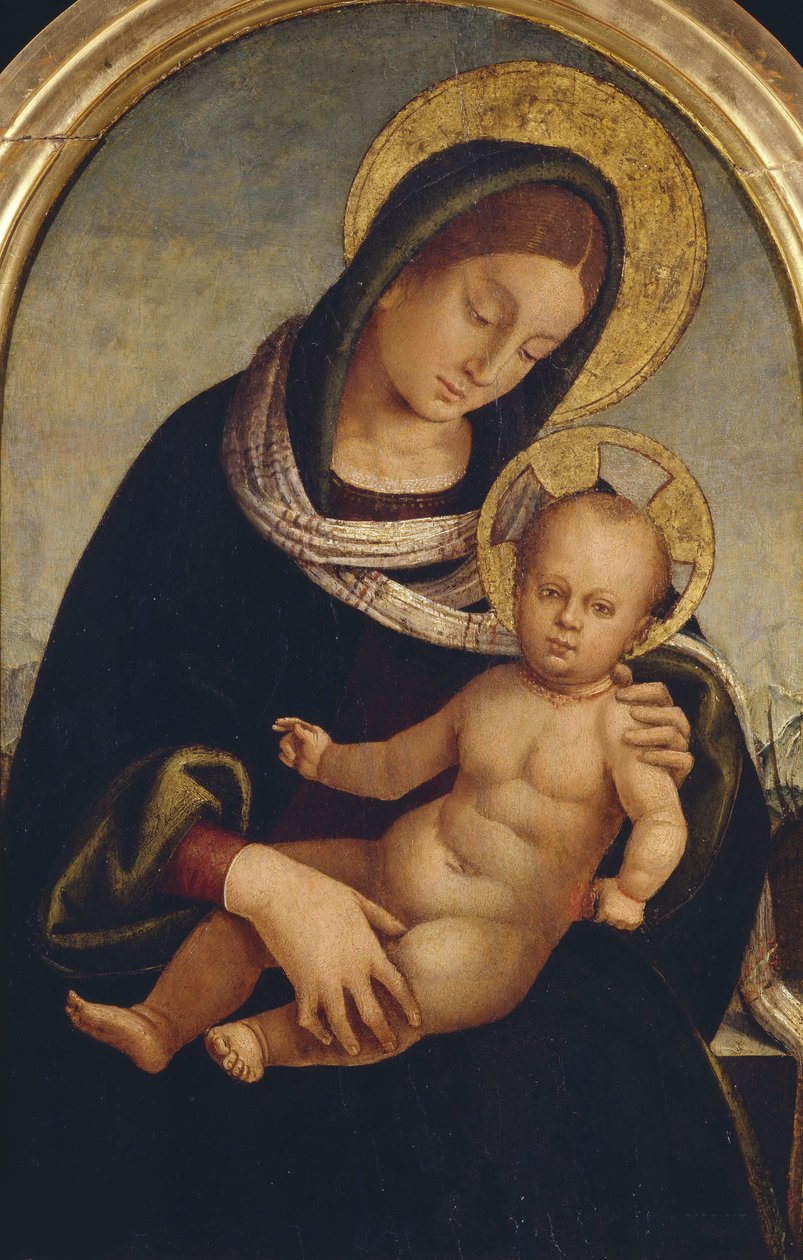 Madonna med barn, ca 1510-1515. av Luca Signorelli