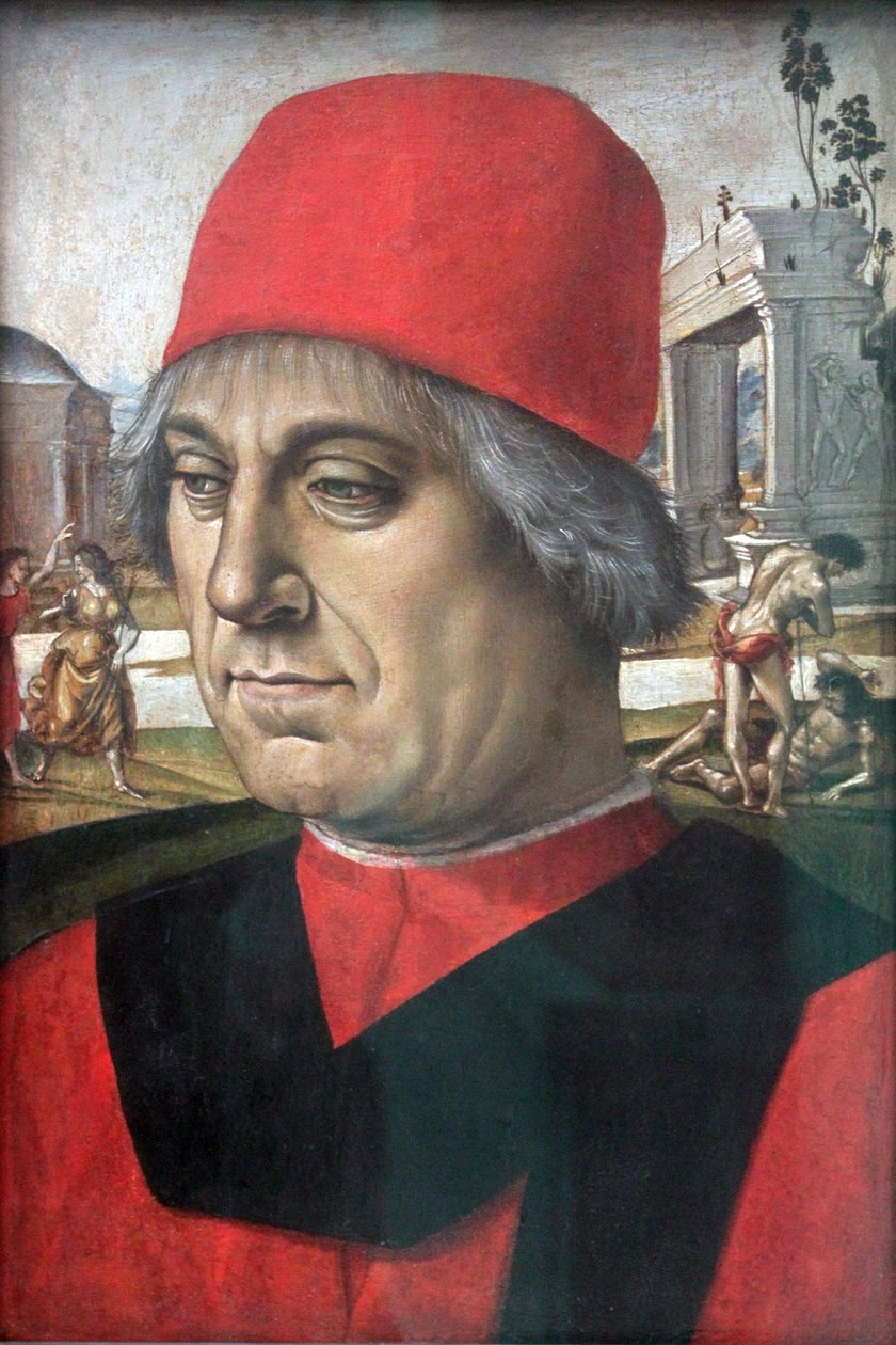 Portrett av en mann av Luca Signorelli