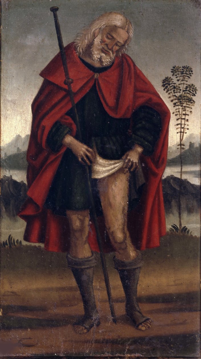 Saint Roch, ca 1515-1520. av Luca Signorelli
