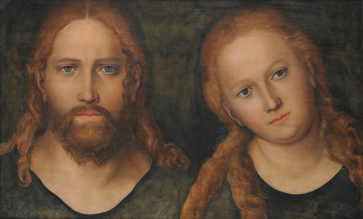 Kristus og Maria av Lucas Cranach the Elder