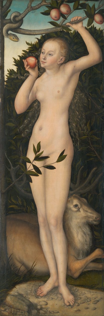 Eve av Lucas Cranach the Elder