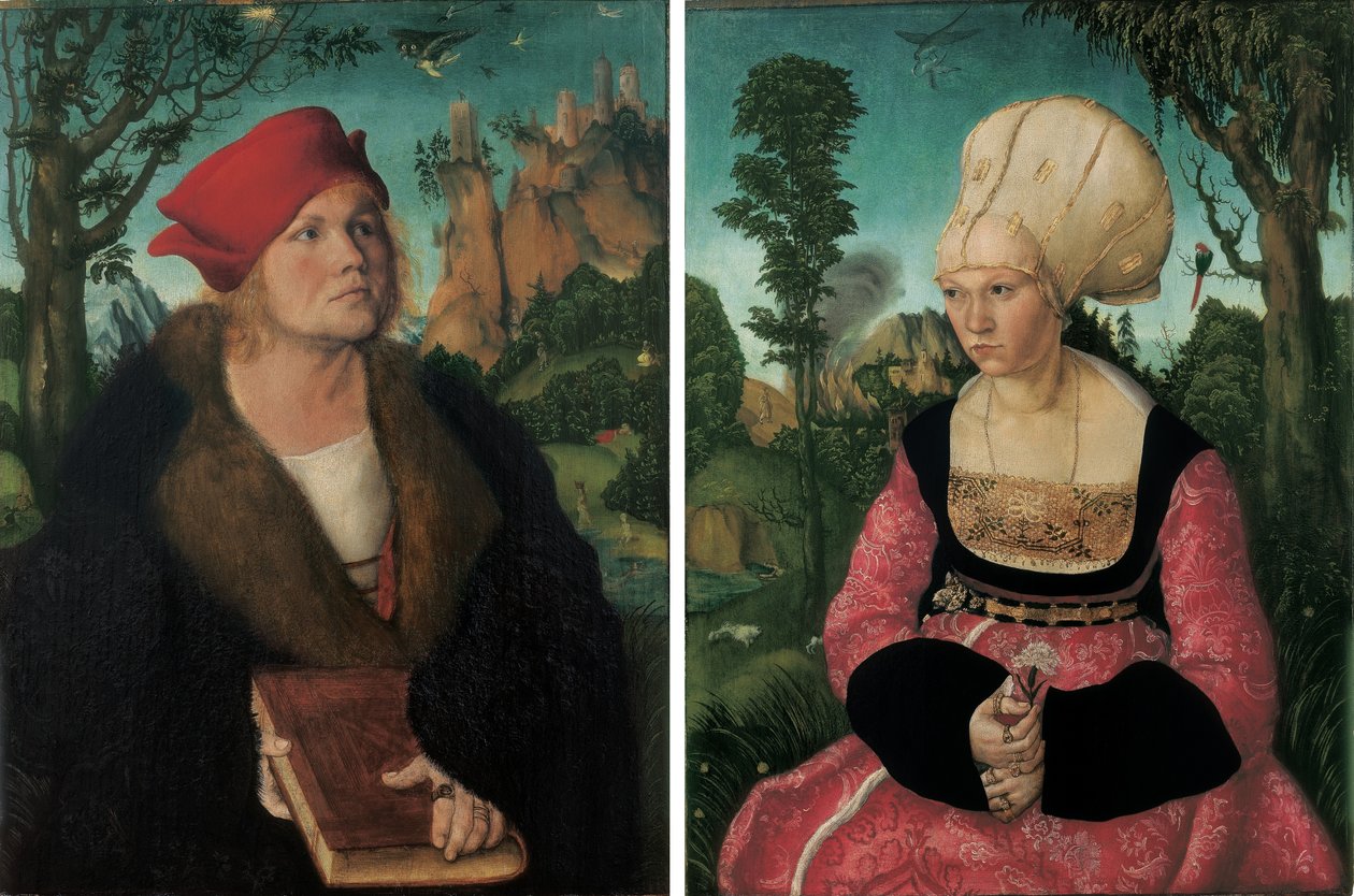 Johannes og Anna Cuspinian av Lucas Cranach the Elder
