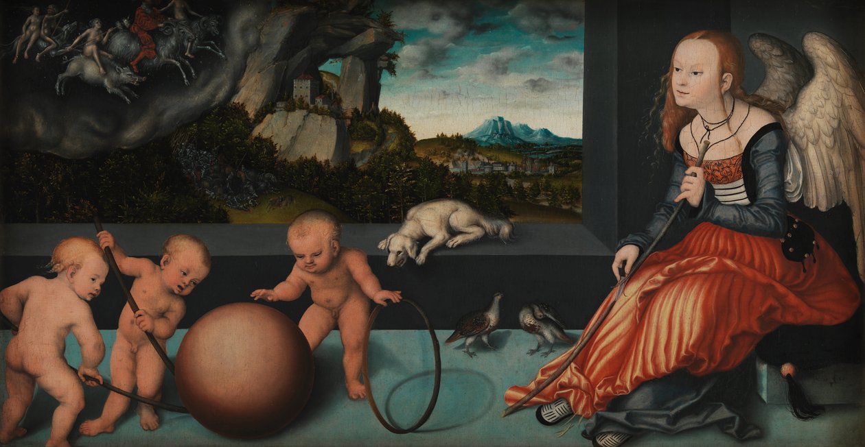 Melankoli av Lucas Cranach the Elder