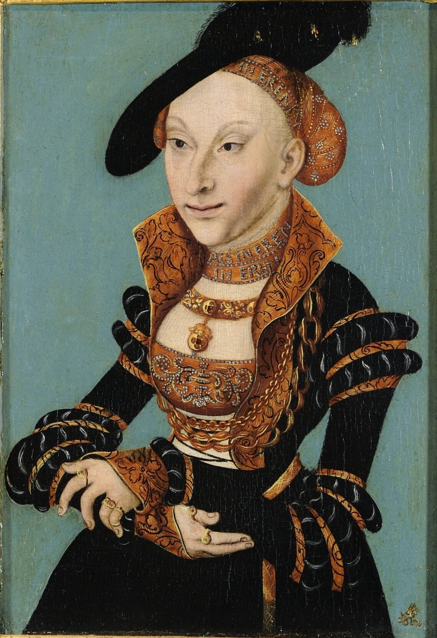 Sybille av Cleve av Lucas Cranach the Elder