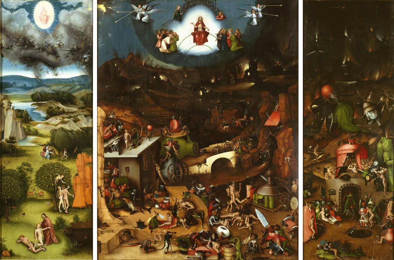 Den siste dommen av Lucas Cranach the Elder