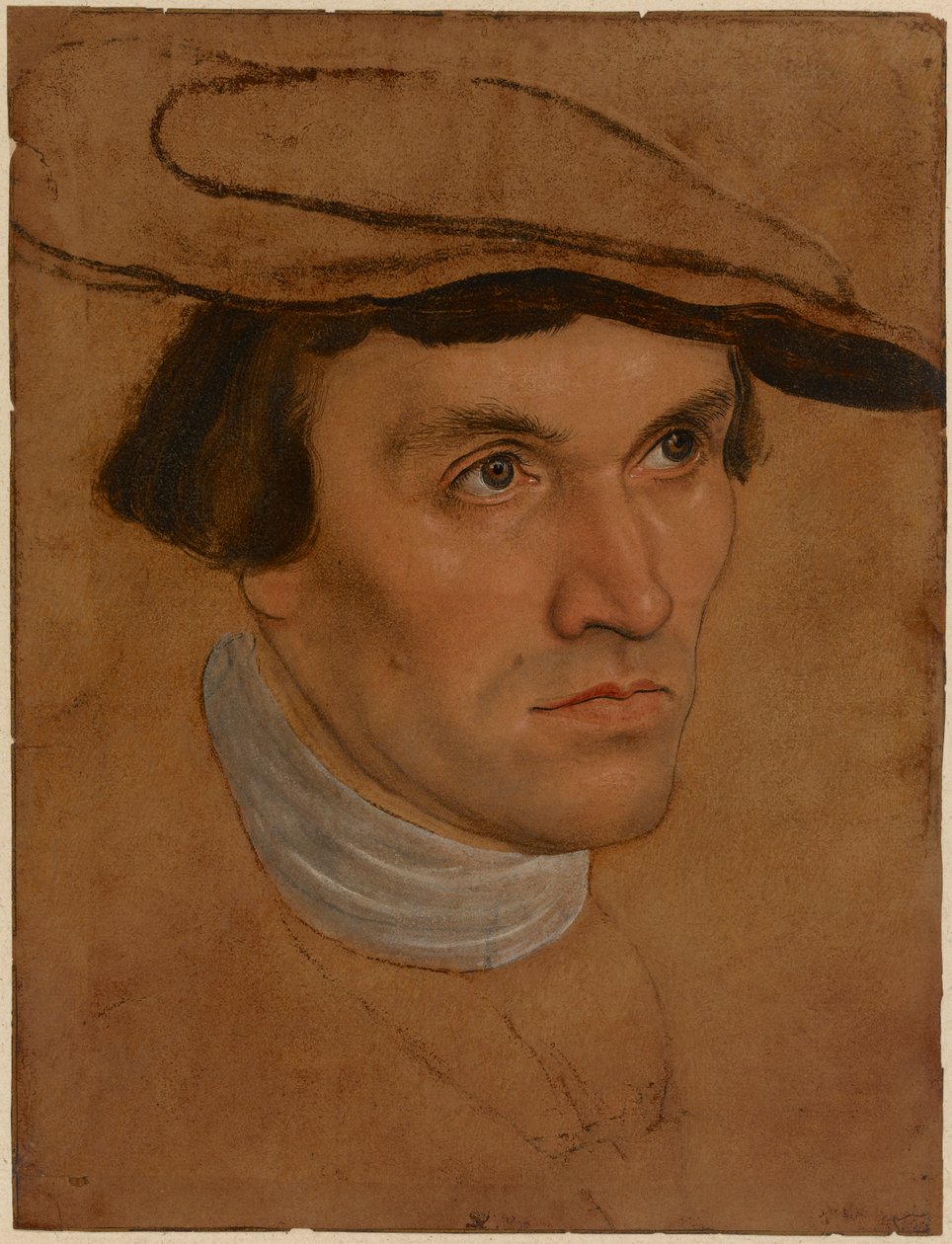 Portrett av en ung mann av Lucas Cranach the Elder