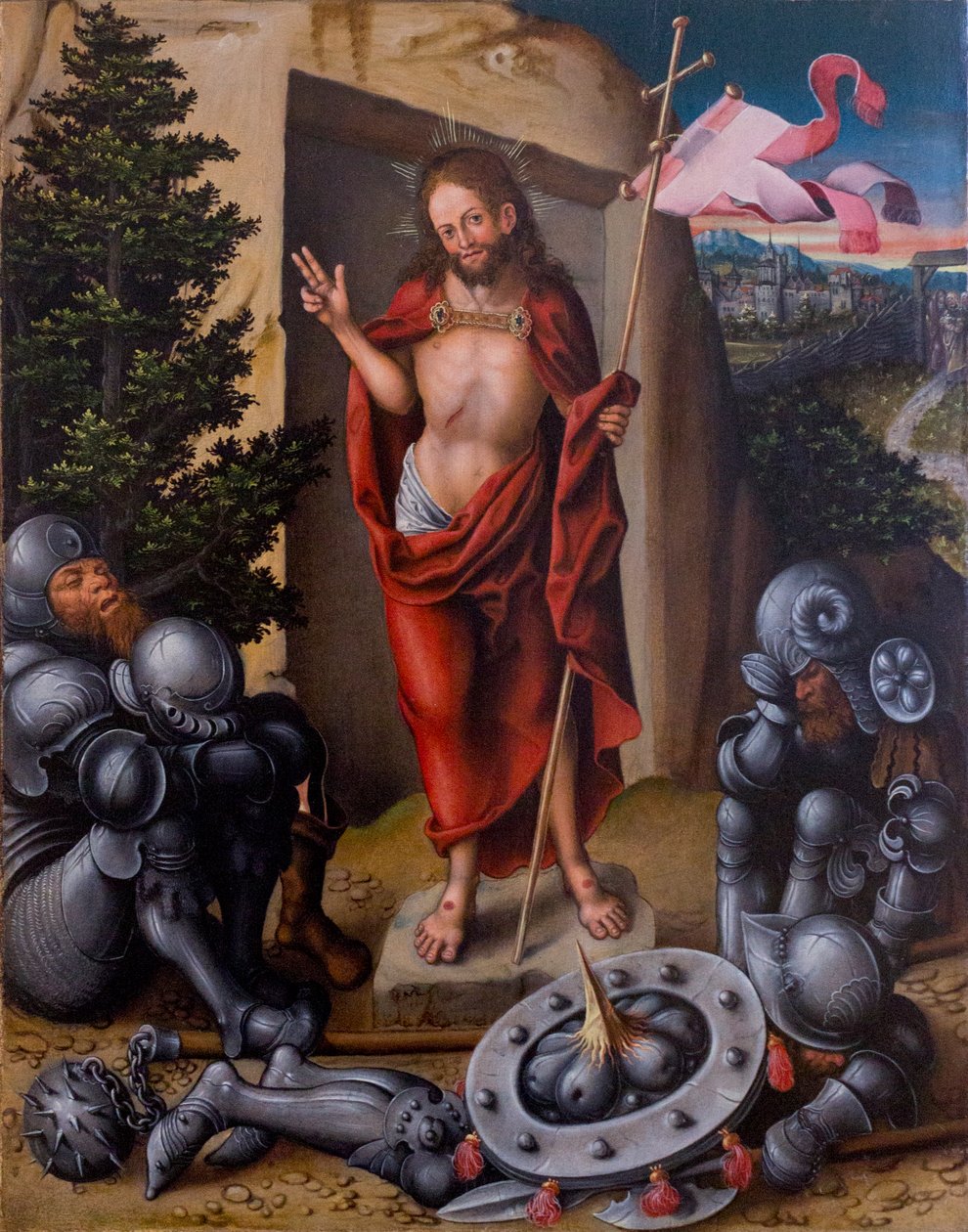 Kristi oppstandelse av Lucas Cranach the Elder