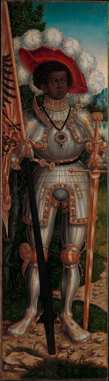 Saint Maurice, ca. 1520-25 av Lucas Cranach the Elder