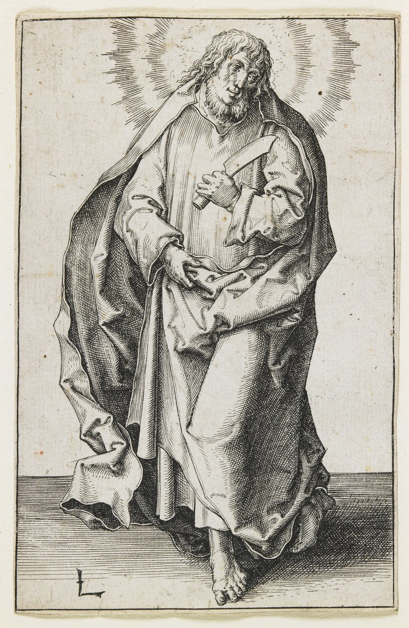 St. Matteus, 1510 av Lucas van Leyden