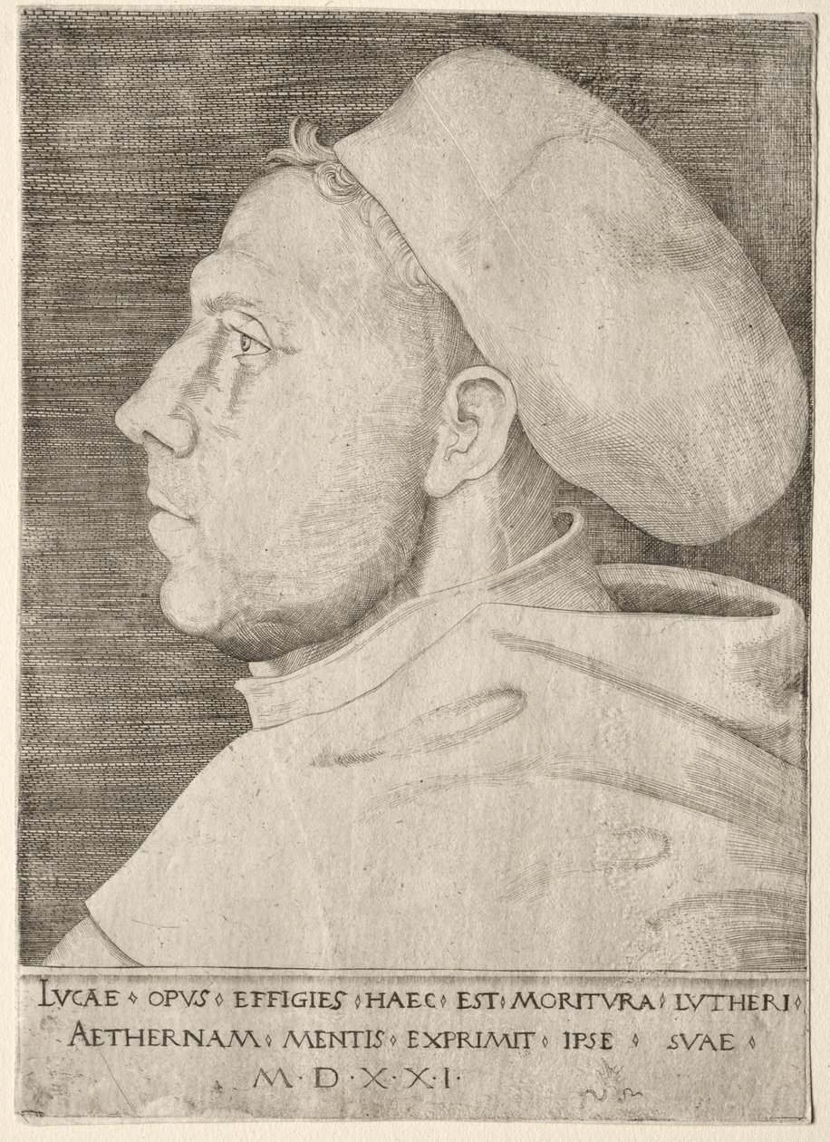 Martin Luther av Lucas Cranach