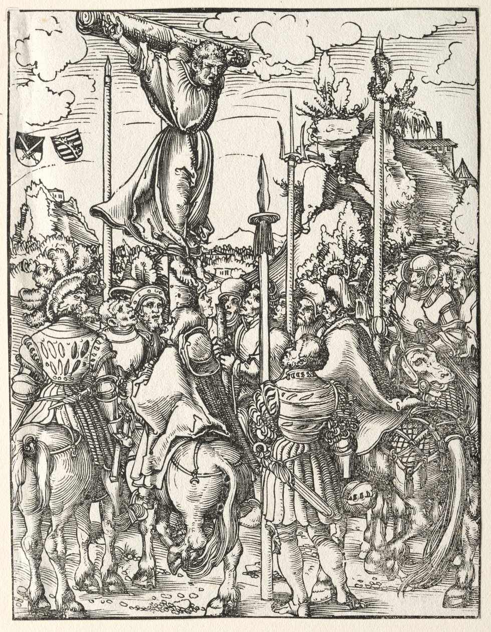 St. Filips martyrium av Lucas Cranach