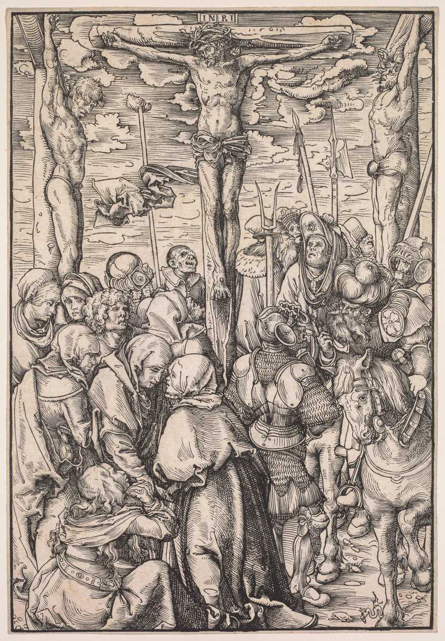 The Passion: Korsfestelse av Lucas Cranach