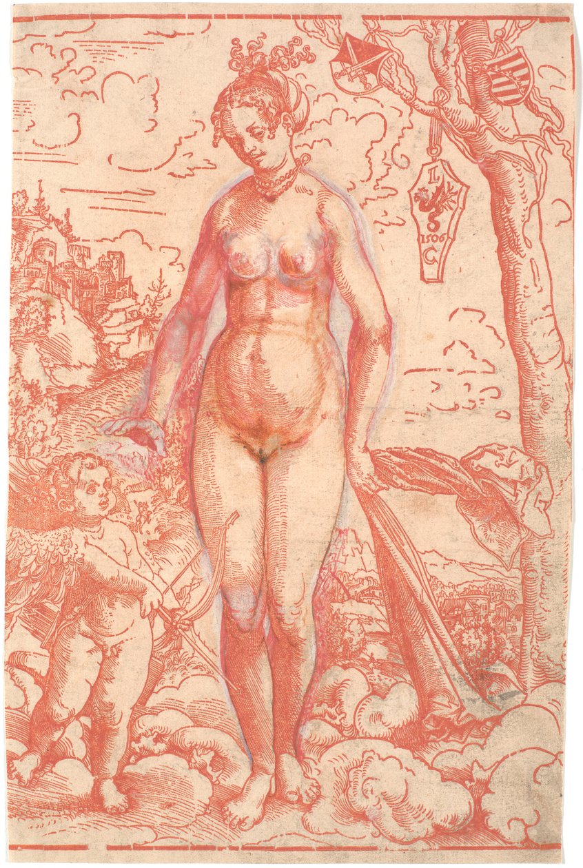 Venus og Amor av Lucas Cranach d.Æ.