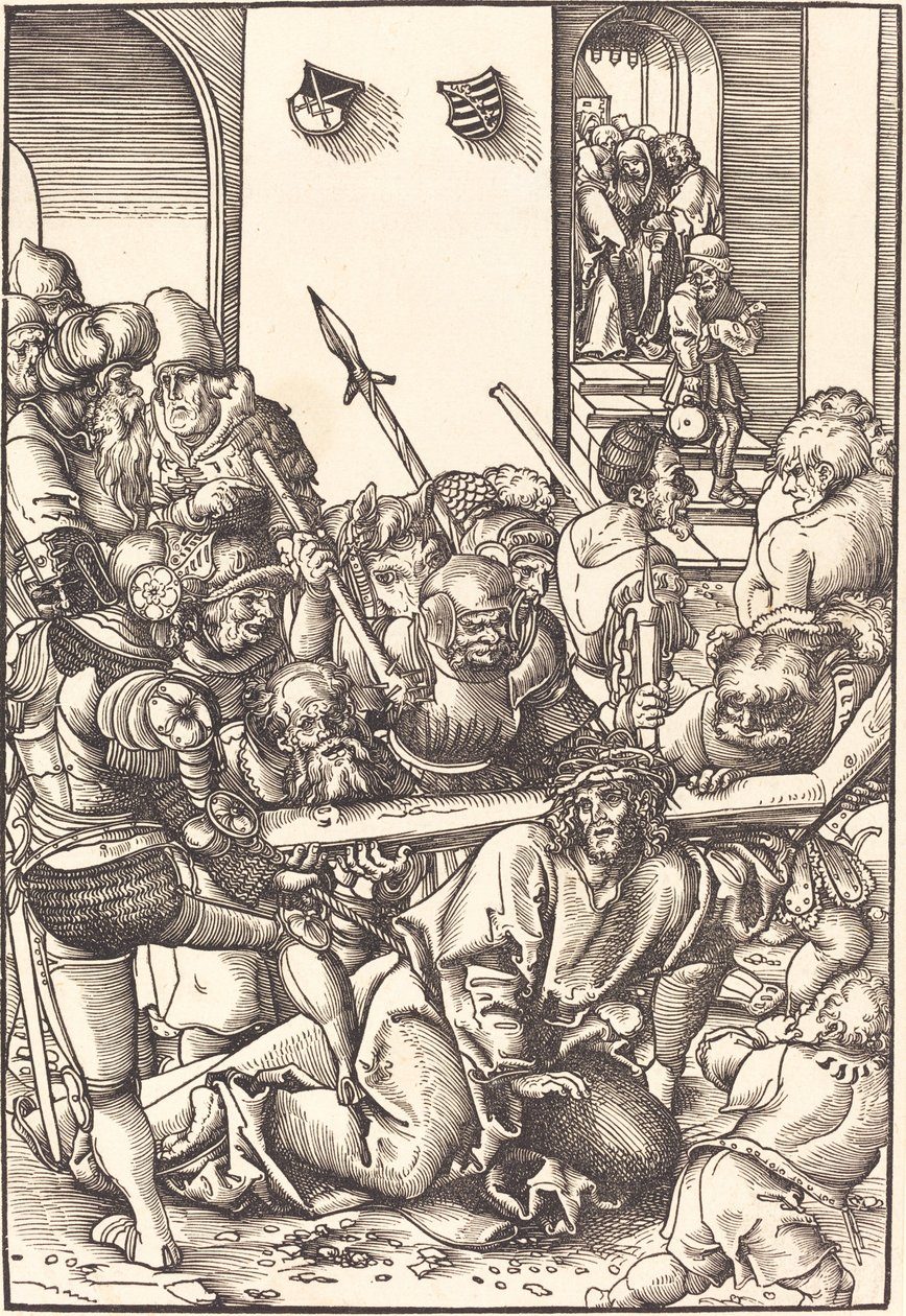 Kristus som bærer korset av Lucas Cranach the Elder