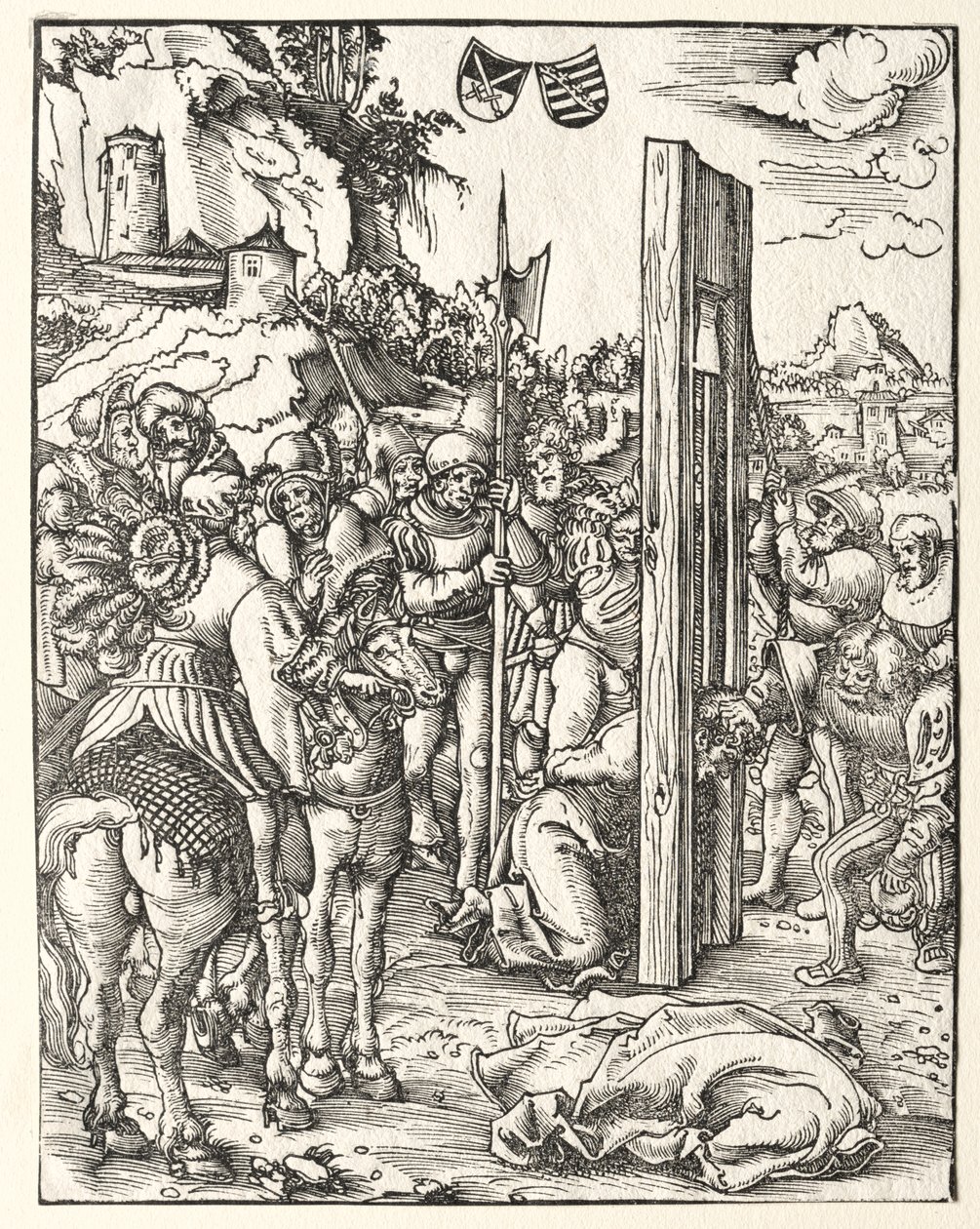 St. Mattias martyrium. av Lucas Cranach the Elder