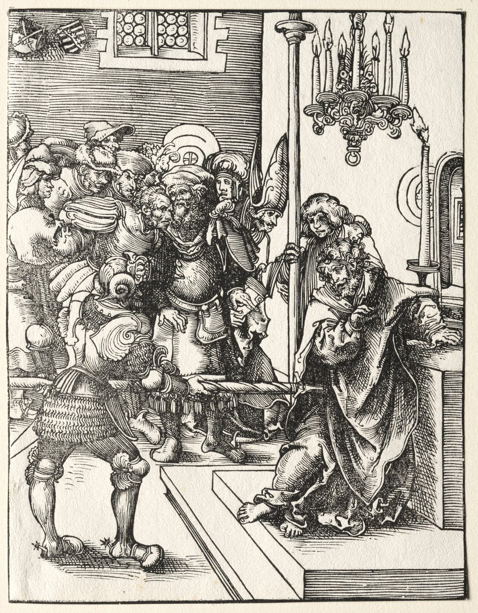 Martyrium av St. Thomas. av Lucas Cranach the Elder