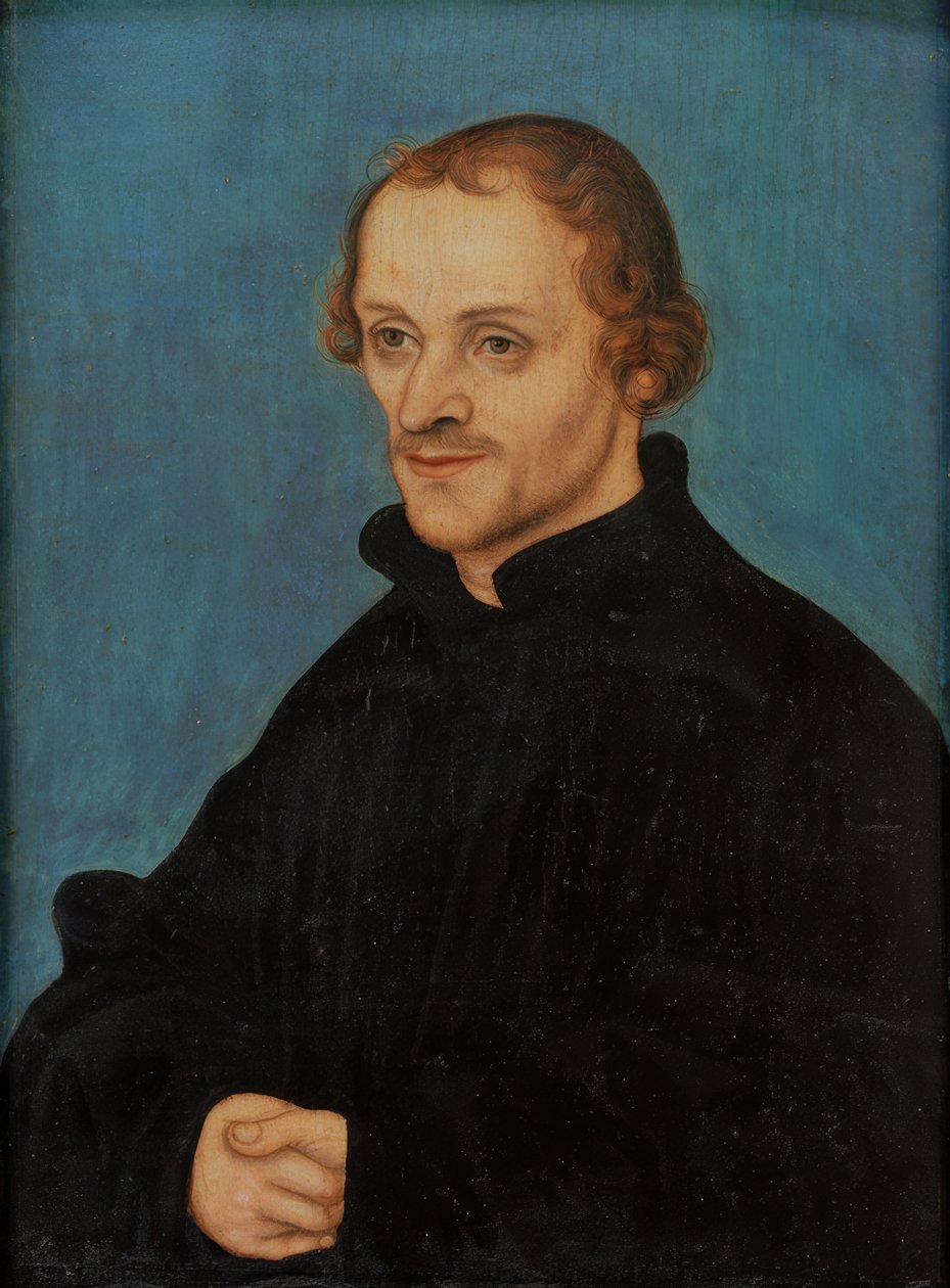 Philipp Melanchthon av Lucas Cranach the Elder