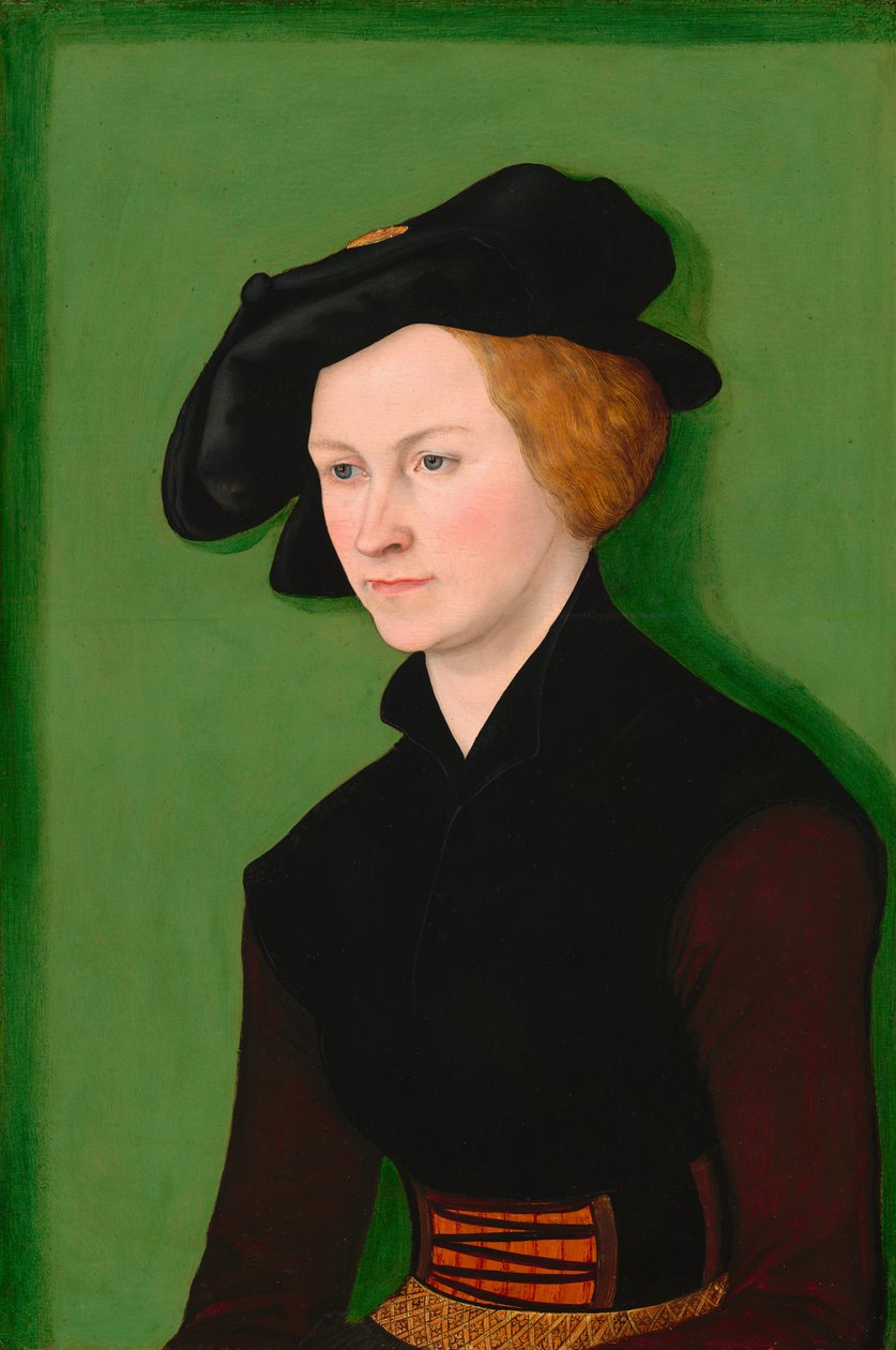 Portrett av en kvinne av Lucas Cranach the Elder