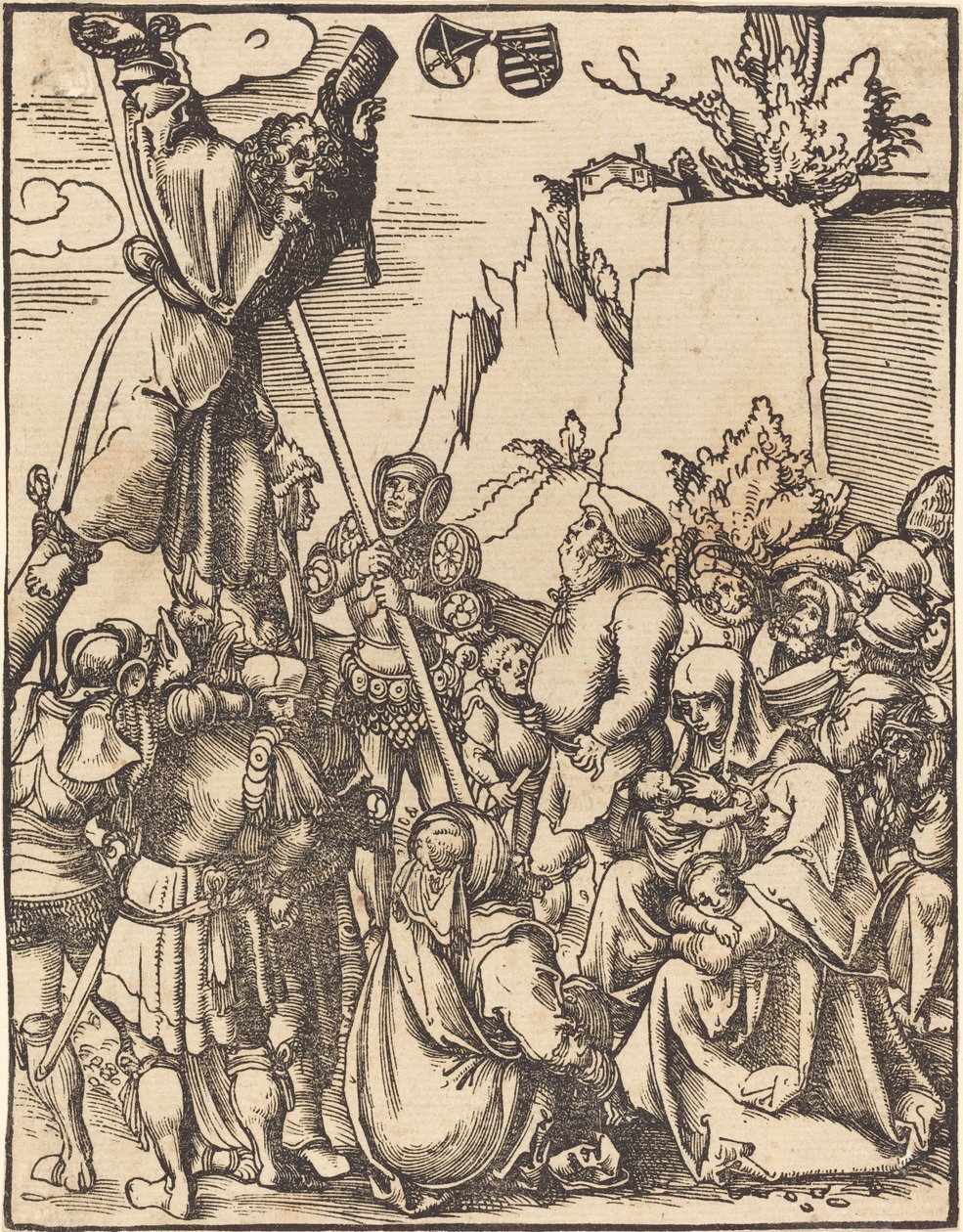 Saint Andrew av Lucas Cranach the Elder
