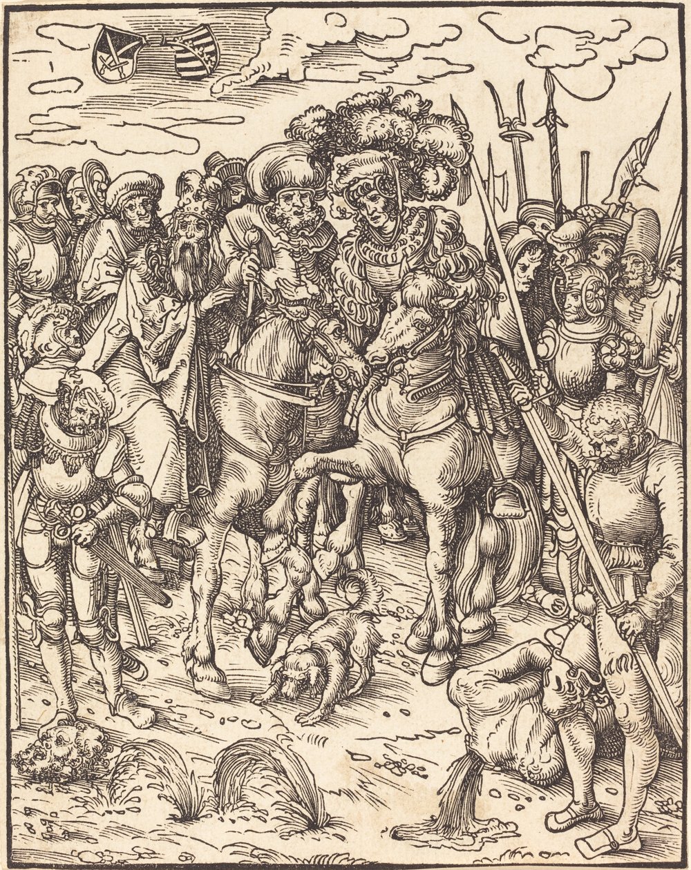 Saint Matteus av Lucas Cranach the Elder