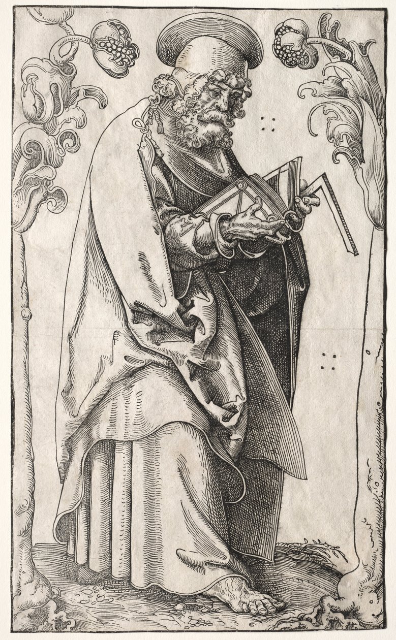 Apostelen Matteus. av Lucas Cranach the Elder