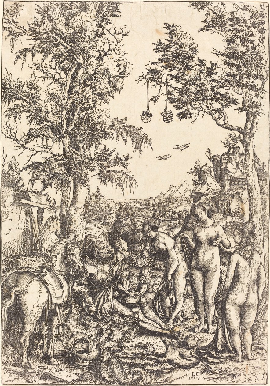 Paris-dommen av Lucas Cranach the Elder