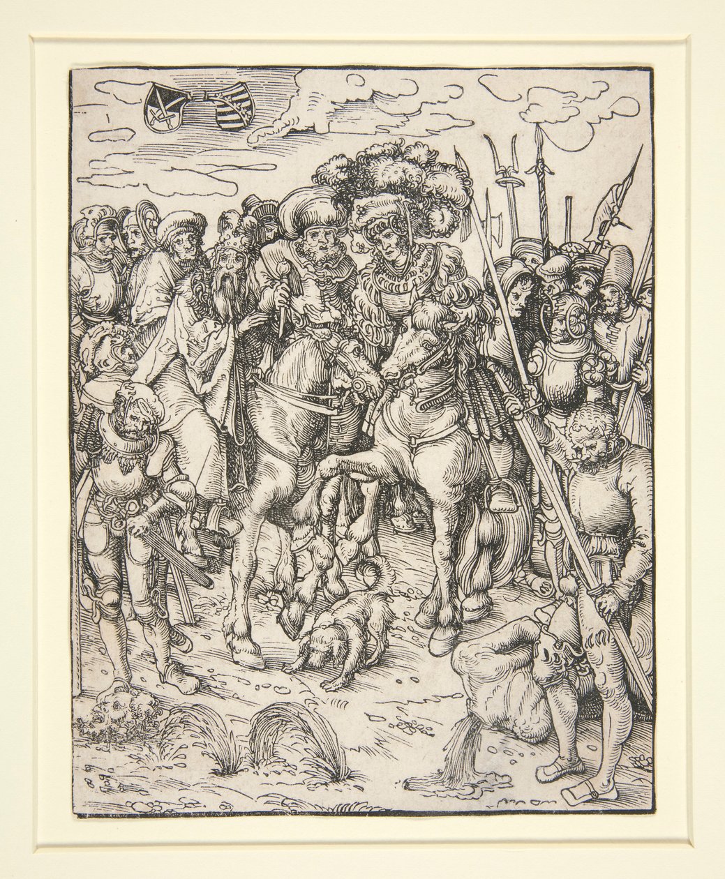Matteus' martyrium av Lucas Cranach the Elder