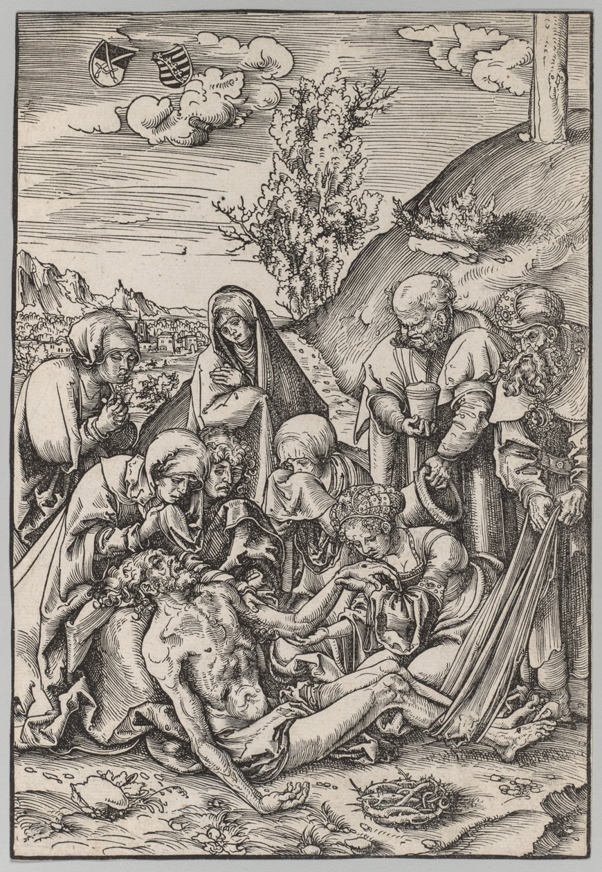 The Passion: The Lamentation, 1509. av Lucas Cranach the Elder