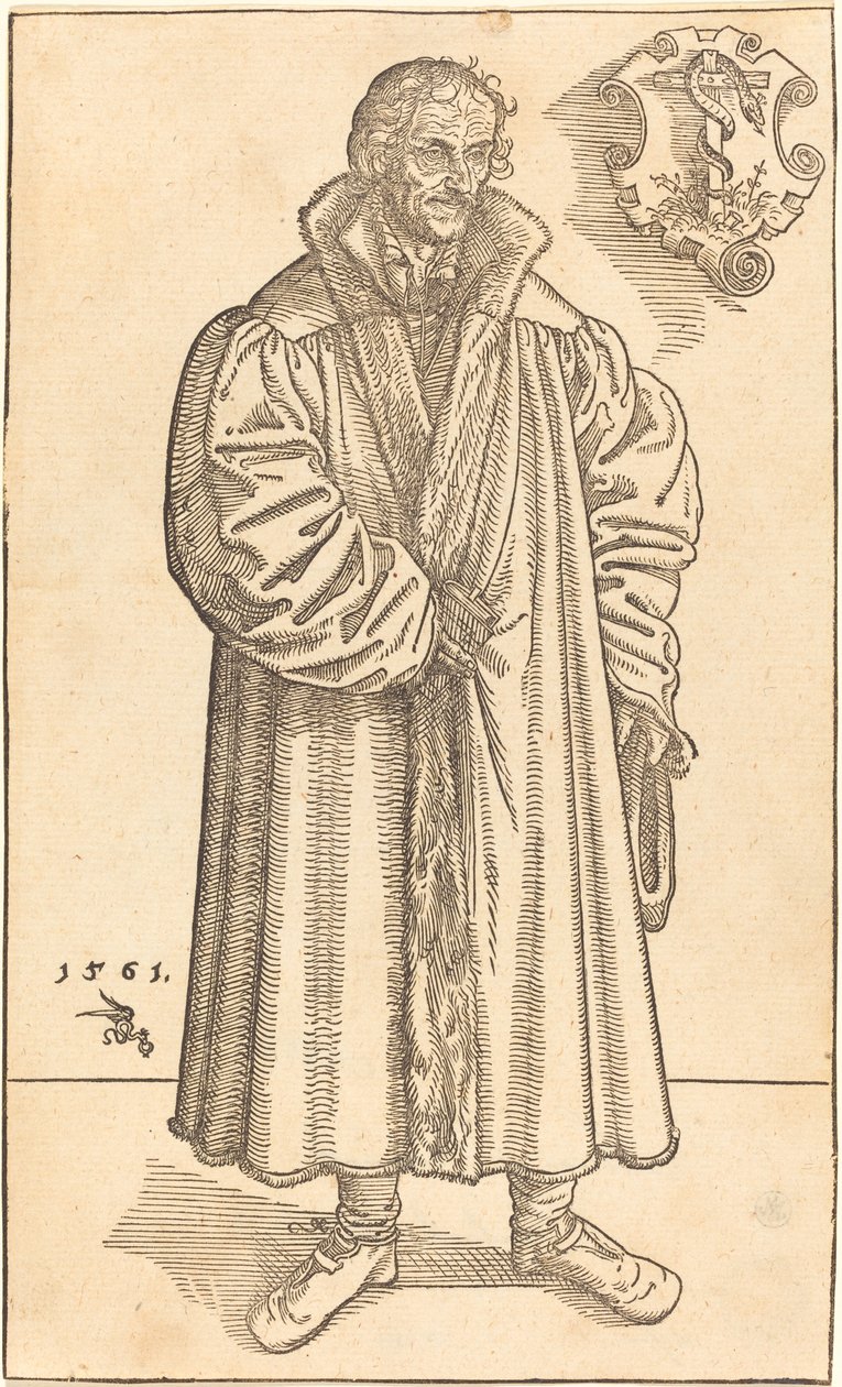 Philip Melanchthon av Lucas Cranach the Younger