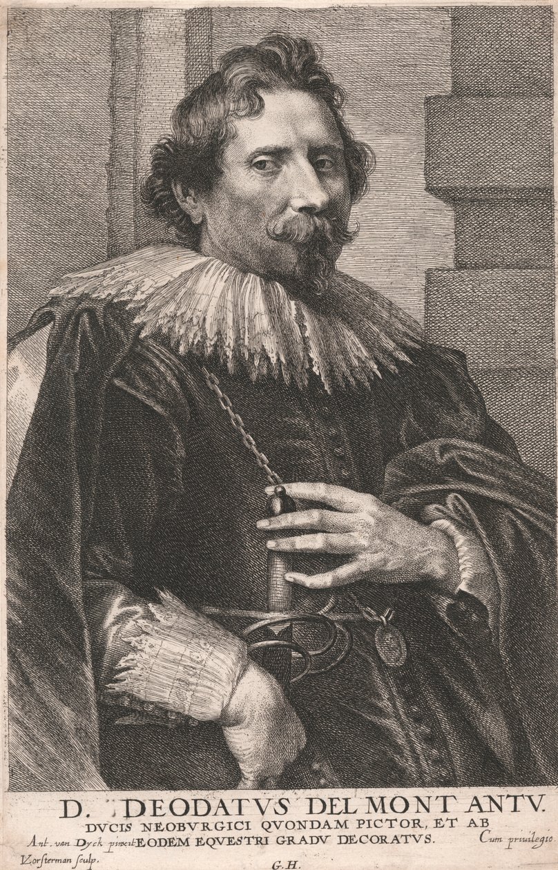 D. Deodatus Del Mont Antu. av Lucas Vorsterman