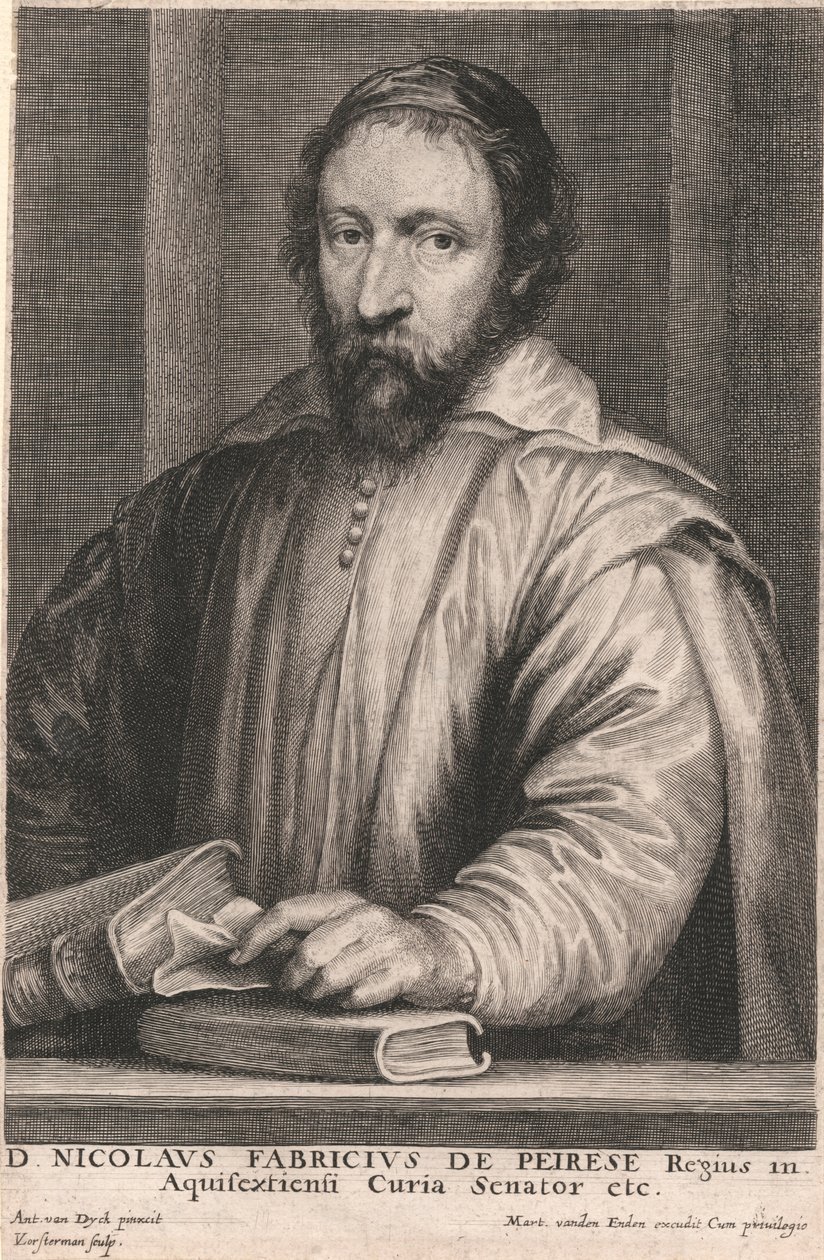 D. Nicolaus Fabricius de Peirese av Lucas Vorsterman
