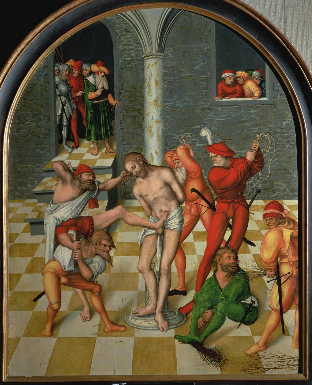 Kristi flagellasjon av Lucas the Elder Cranach