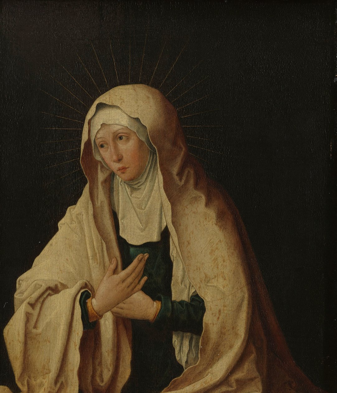 jomfru Maria av Lucas van Leyden (copy after)