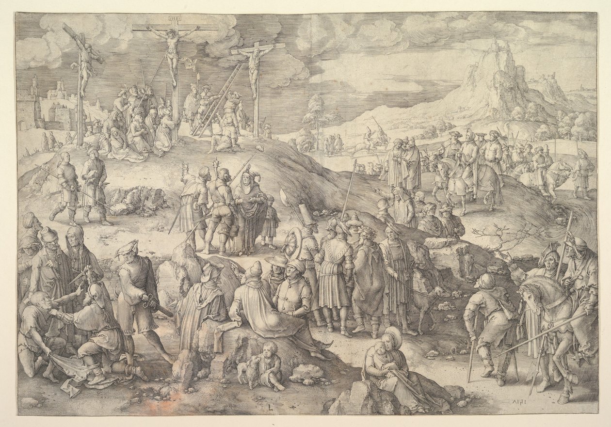 Golgata Golgata, 1517. av Lucas van Leyden