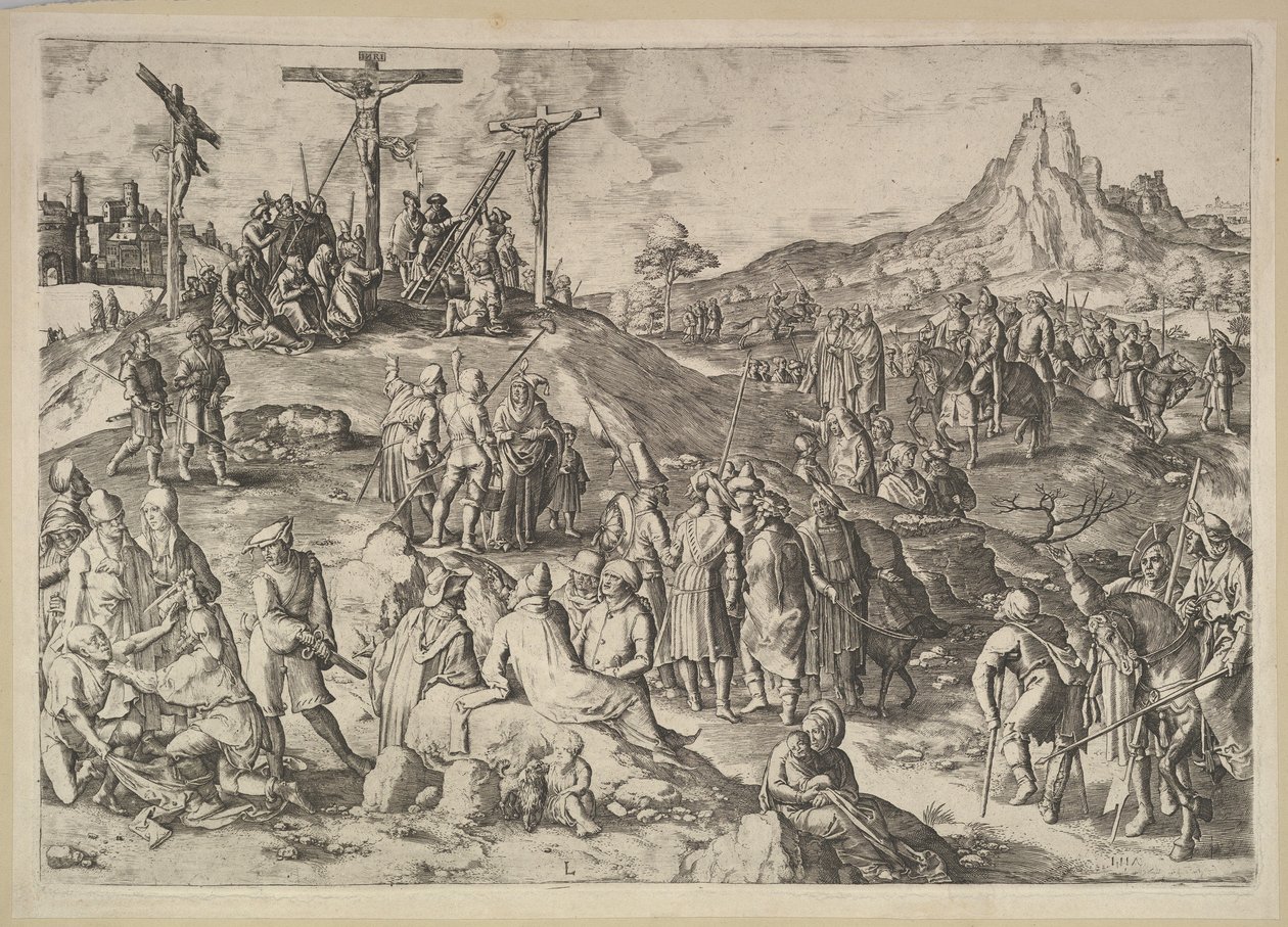 Golgata Golgata, 1517. av Lucas van Leyden