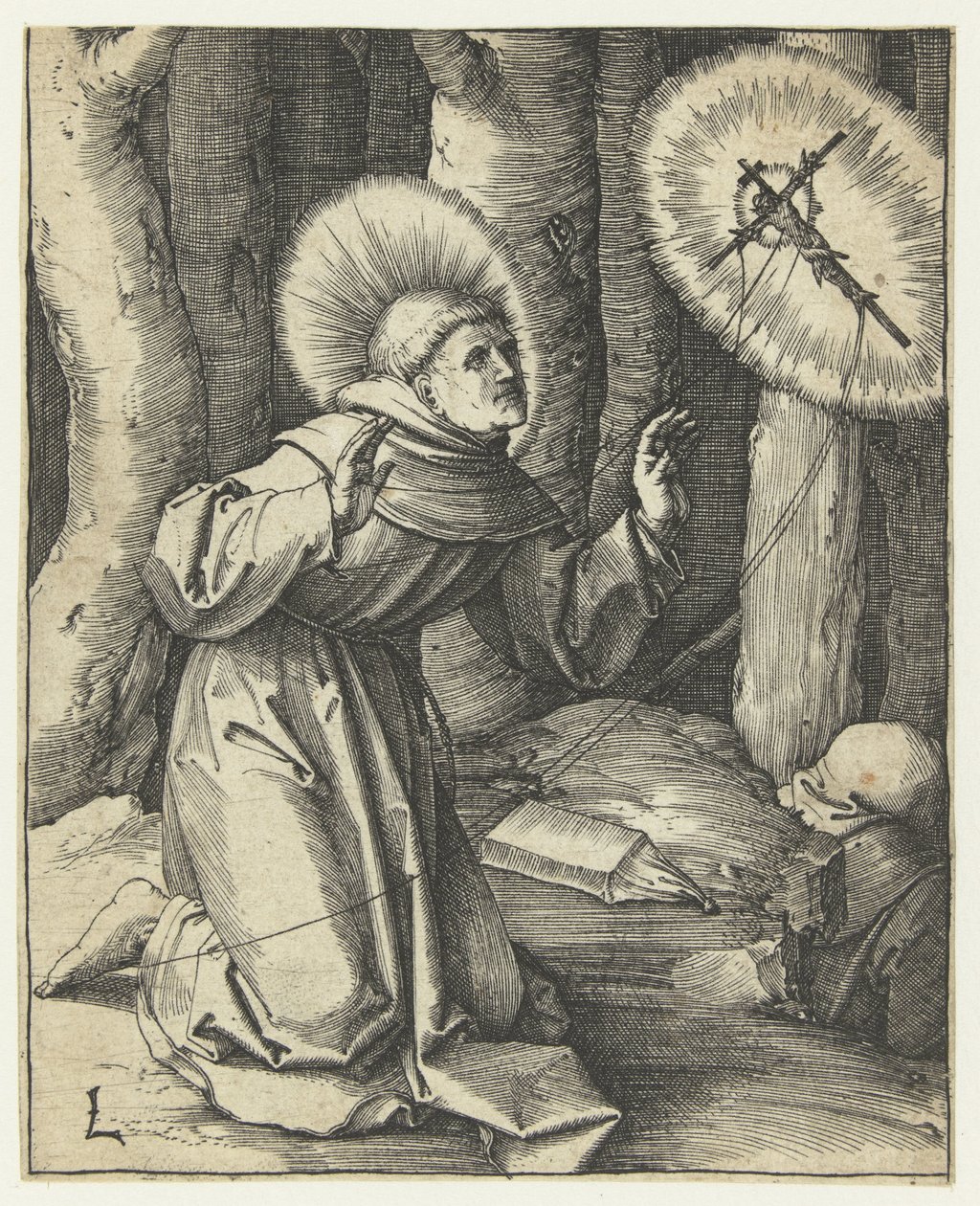 De stigmatisatie van de heilige Franciscus   1363588   no       norwegian Successfully Translated  Original: Shakyamuni Triad: Buddha Attended by Manjushri and Samantabhadra Translat: Shakyamuni Triad: Buddha Attended by Manjushri and Samantabhadra 1308360 av Lucas van Leyden