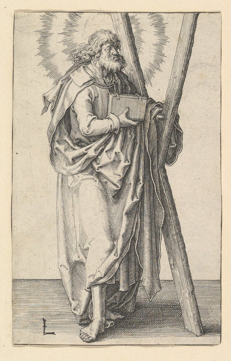 St. Andrew, ca. 1510. av Lucas van Leyden