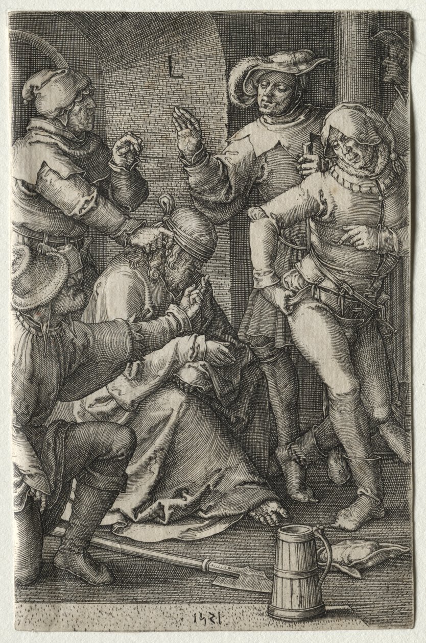 The Passion: The Mocking of Christ av Lucas van Leyden