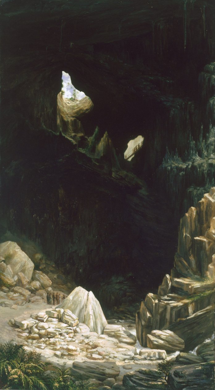 Devils Coach-house, Fish River Caves av Lucien Henry