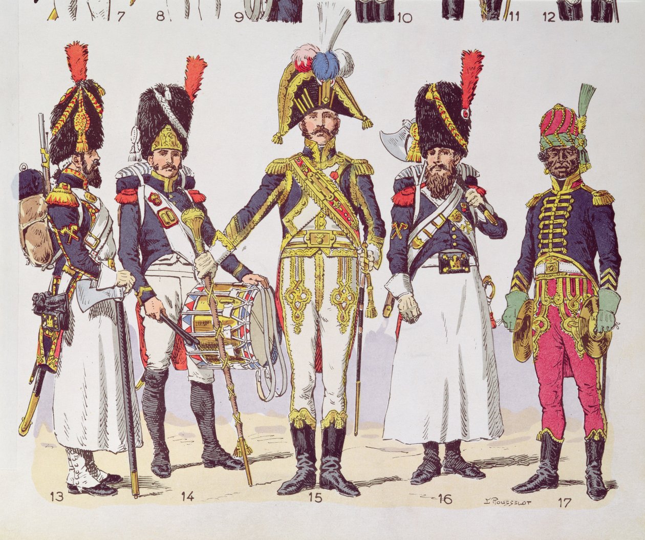 Grenadier Guards of the First Empire av Lucien Rousselot