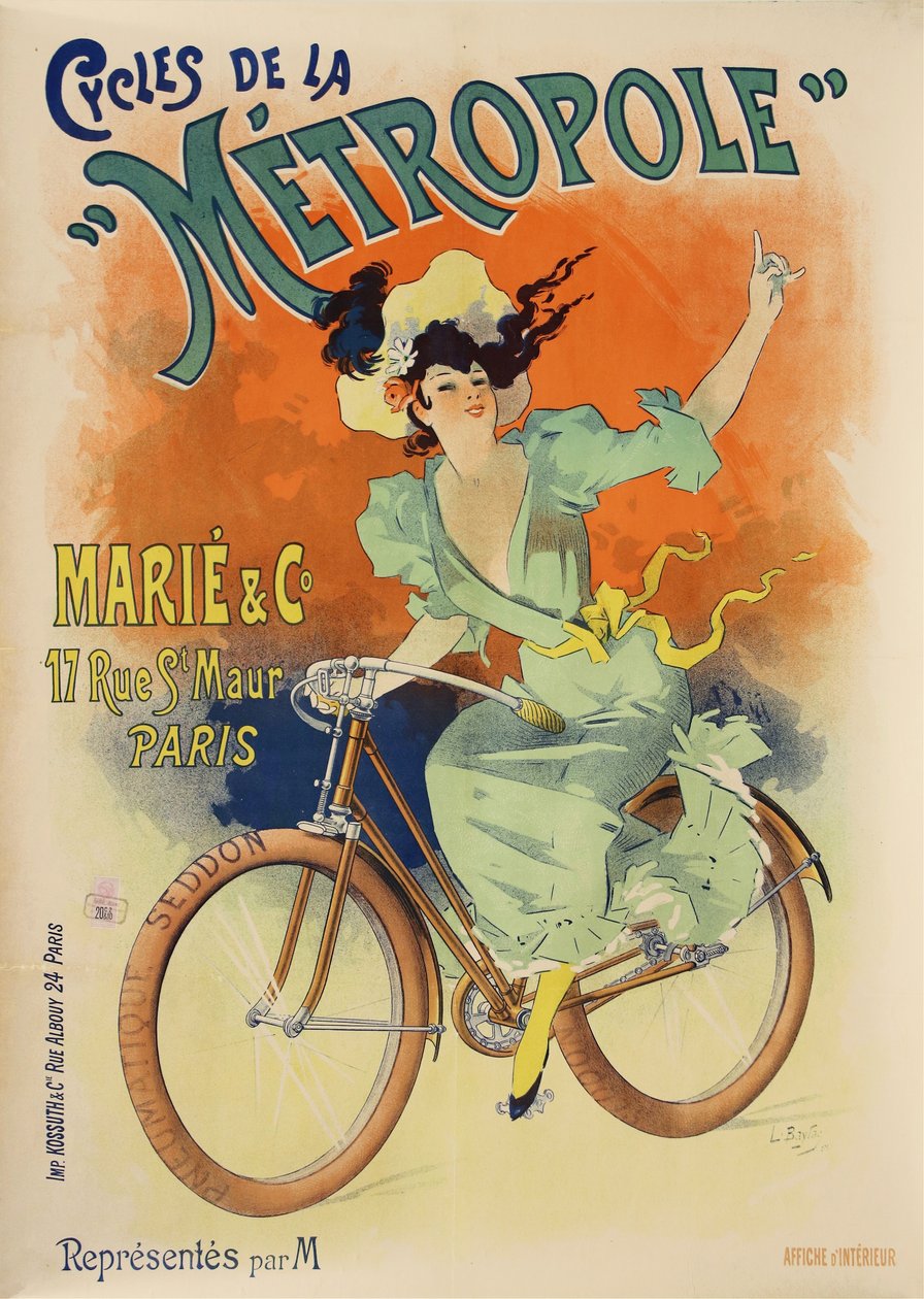 Metropolis, 1893. av Lucien Baylac