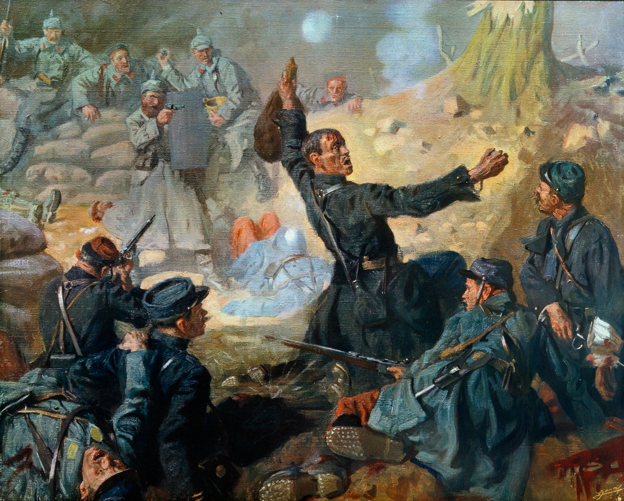Stå de døde (8. april av Lucien Hector Jonas